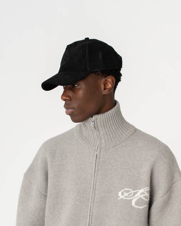 SC Suede Cap Black